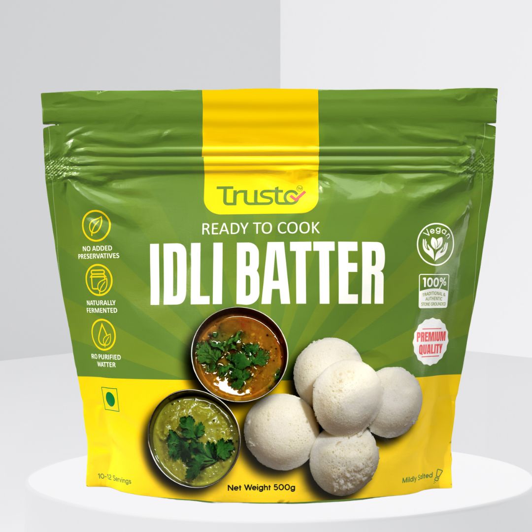 Idli Batter | Pack Size 500 gm Zipper Pouch